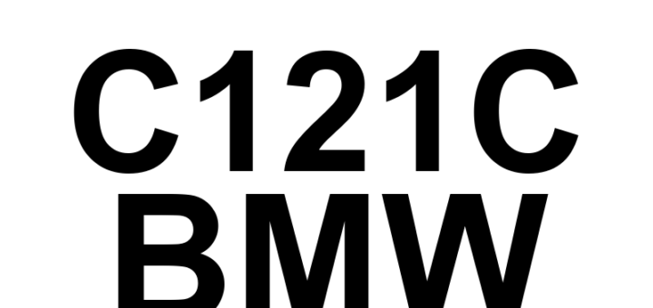 DTC C121C BMW - Definição em inglês: Left Front Wheel Speed Sensor No Signal Definição em Português: Sensor de Velocidade da Roda Dianteira Esquerda - Sem Sinal