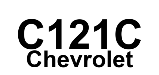 DTC C121C Chevrolet - Definição em inglês: EBCM Internal Communication Error Definição em Português: Erro de Comunicação Interna do EBCM