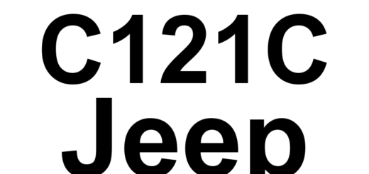 DTC C121C Jeep - Definição em inglês: Torque Request Signal Denied Definição em Português: Sinal de Solicitação de Torque - Negado