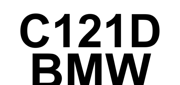 DTC C121D BMW - Definição em inglês: Right Front Wheel Speed Sensor No Signal Definição em Português: Sensor de Velocidade da Roda Dianteira Direita - Sem Sinal