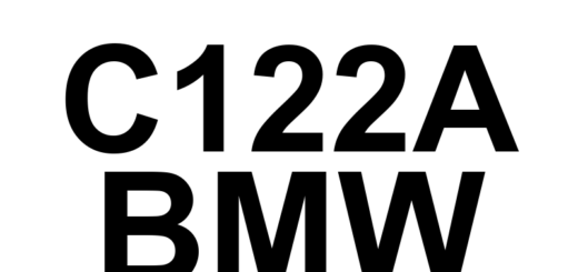 DTC C122A BMW - Definição em inglês: Right Front Wheel Speed Sensor Circuit Electrical Definição em Português: Circuito do Sensor de Velocidade da Roda Dianteira Direita - Problema Elétrico