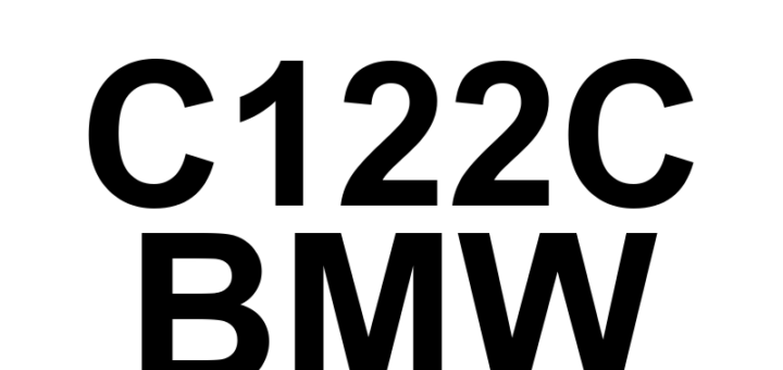 DTC C122C BMW - Definição em inglês: Right Rear Wheel Speed Sensor Circuit Electrical Definição em Português: Circuito do Sensor de Velocidade da Roda Traseira Direita - Problema Elétrico
