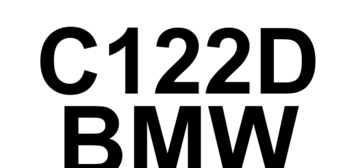 DTC C122D BMW - Definição em inglês: Left Front Wheel Speed Sensor Definição em Português: Sensor de Velocidade da Roda Dianteira Esquerda