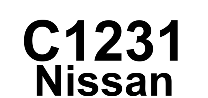 DTC C1231 Nissan - Definição em inglês: Steering Angle Sensor Circuit Definição em Português: Sensor de Ângulo de Direção - Circuito