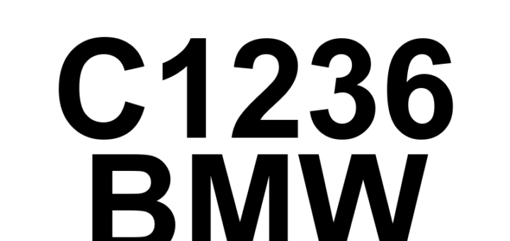 DTC C1236 BMW - Definição em inglês: Right Front Wheel Speed Sensor Signal Implausible Definição em Português: Sinal do Sensor de Velocidade da Roda Dianteira Direita - Implausível