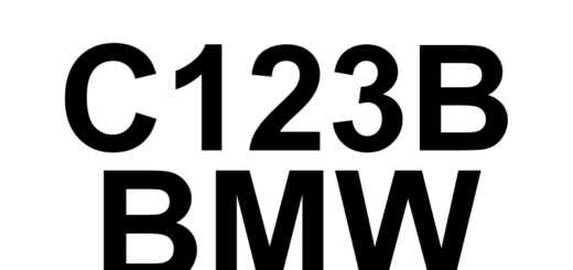 DTC C123B BMW - Definição em inglês: Left Front Wheel Speed Sensor - Signal Too High Definição em Português: Sensor de Velocidade da Roda Dianteira Esquerda - Sinal Muito Alto