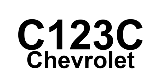 DTC C123C Chevrolet - Definição em inglês: EBCM High End Timer RAM Fault Definição em Português: Módulo de Controle do Freio Eletrônico - Falha na Memória RAM do Temporizador de Alto Desempenho.