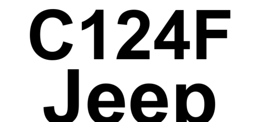 DTC C124F Jeep - Definição em inglês: ESP Request Denied From ACC Definição em Português: Solicitação do ESP Negada pelo ACC