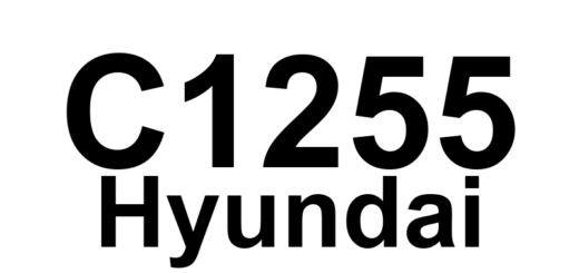 DTC C1255 Hyundai - Definição em inglês: Rear Height Sensor Definição em Português: Sensor de Altura Traseiro