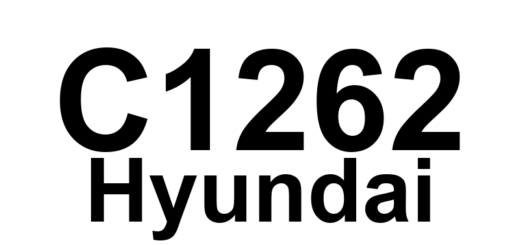 DTC C1262 Hyundai - Definição em inglês: Temperature Sensor Failure Definição em Português: Sensor de Temperatura - Falha Detectada