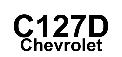 DTC C127D Chevrolet - Definição em inglês: Antilock Brake System (ABS) Brake Switch Circuit Definição em Português: Sistema de Freio Antitravamento (ABS) - Circuito do Interruptor de Freio