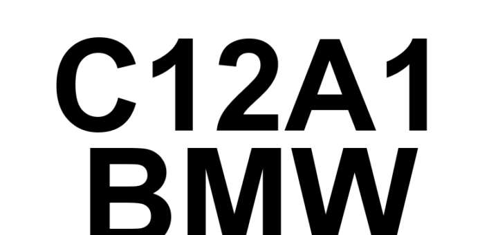 DTC C12A1 BMW - Definição em inglês: Transfer Case Control Module Run Time Error Definição em Português: Módulo de Controle da Caixa de Transferência - Erro de Tempo de Execução.