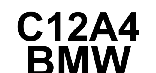 DTC C12A4 BMW - Definição em inglês: VIN Not Programmed or Incompatible - Transfer Case Control Module Definição em Português: Módulo de Controle da Caixa de Transferência - VIN Não Programado ou Incompatível