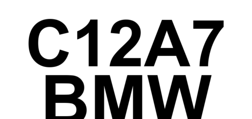 DTC C12A7 BMW - Definição em inglês: Transfer Case Control Module Coding Error Definição em Português: Módulo de Controle da Caixa de Transferência - Erro de Codificação