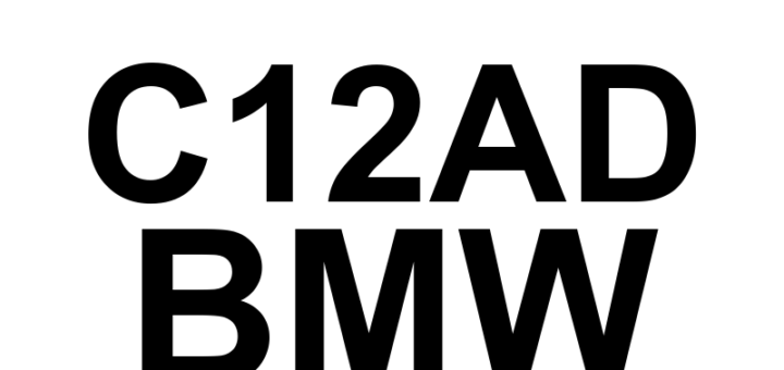 DTC C12AD BMW - Definição em inglês: Transfer Case Control Module Processor Definição em Português: Módulo de Controle da Caixa de Transferência - Processador