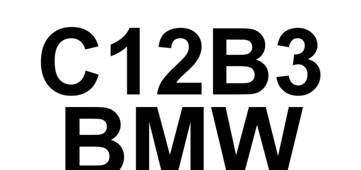 DTC C12B3 BMW - Definição em inglês: Transfer Case Actuator Control Circuit Compensation Value Definição em Português: Circuito de Controle do Atuador da Caixa de Transferência - Valor de Compensação