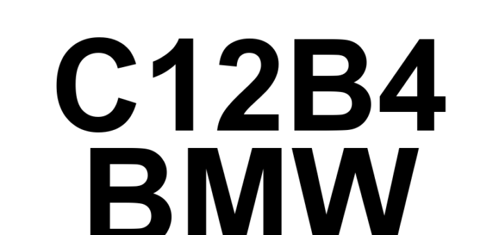 DTC C12B4 BMW - Definição em inglês: Transfer Case Actuator - Mechanical Definição em Português: Atuador da Caixa de Transferência - Problema Mecânico