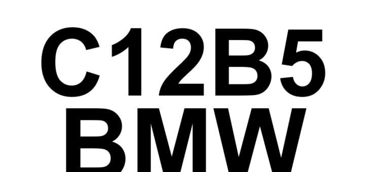 DTC C12B5 BMW - Definição em inglês: Transfer Case Clutch Wear Definição em Português: Embreagem da Caixa de Transferência - Desgaste Detectado
