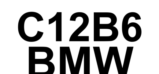 DTC C12B6 BMW - Definição em inglês: Transfer Case/VIN Incompatible Definição em Português: Caixa de transferência - Incompatibilidade com o VIN