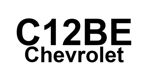 DTC C12BE Chevrolet - Definição em inglês: Brake Boost Regulation Pressure Sensor Erratic Definição em Português: Sensor de Pressão da Regulação do Servo de Freio - Medida Irregular