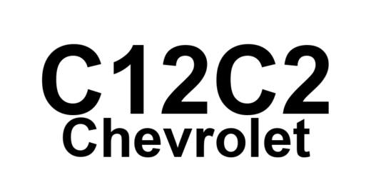 DTC C12C2 Chevrolet - Definição em inglês: ABS Left Front Isolation Solenoid Valve Driver Shorted Definição em Português: Válvula Solenóide de Isolamento do ABS Frente Esquerda - Curto no Driver