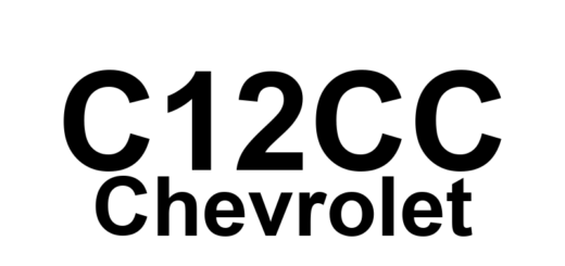 DTC C12CC Chevrolet - Definição em inglês: ABS Left Front Dump Solenoid Valve Driver Shorted Definição em Português: Válvula Solenoide de Descarregamento do ABS Dianteiro Esquerdo - Driver em Curto