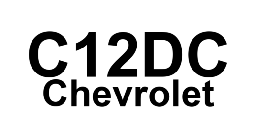 DTC C12DC Chevrolet - Definição em inglês: Brake Boost Solenoid Valve Circuit Malfunction Definição em Português: Válvula Solenoide do Reforço de Freio - Mau Funcionamento do Circuito