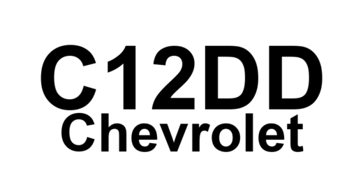 DTC C12DD Chevrolet - Definição em inglês: Brake Boost Solenoid Valve Circuit Shorted Definição em Português: Válvula Solenoide do Reforço de Freio - Circuito em Curto