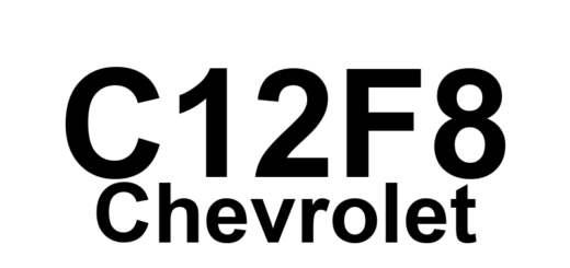 DTC C12F8 Chevrolet - Definição em inglês: Brake Pedal Position Sensor 3 Not Plausible Definição em Português: Sensor de Posição do Pedal de Freio - Leitura 3 Implausível