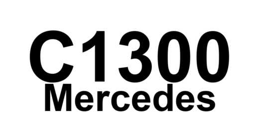 DTC C1300 Mercedes - Definição em inglês: Left Front Axle Solenoid Valve (Hold) (A7/3y6) Open/Shorted Definição em Português: Válvula Solenoide do Eixo Dianteiro Esquerdo (Manter) (A7/3y6) Aberta/Curta.