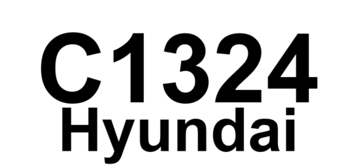 DTC C1324 Hyundai - Definição em inglês: Sensor 3 Over-Temperature/Faulty Definição em Português: Sensor 3 - Superaquecimento/Defeituoso