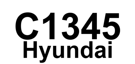 DTC C1345 Hyundai - Definição em inglês: Front Low Frequency Initiator Channel Failure Definição em Português: Falha no Canal do Iniciador de Baixa Frequência Dianteiro