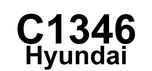 DTC C1346 Hyundai - Definição em inglês: Rear Low Frequency Initiator Channel Failure Definição em Português: Falha no Canal de Iniciador de Baixa Frequência Traseiro