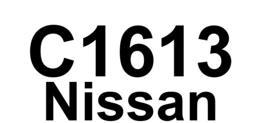 DTC C1613 Nissan - Definição em inglês: EPS Torque Sensor Calibration Definição em Português: Sensor de Torque da EPS - Calibração