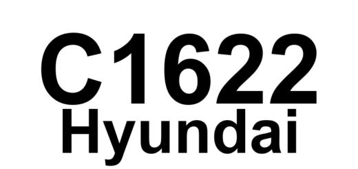 DTC C1622 Hyundai - Definição em inglês: EMS Invalid Vehicle Speed Definição em Português: Velocidade do Veículo Inválida - EMS