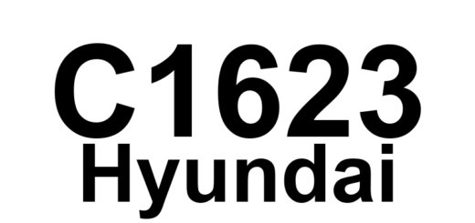 DTC C1623 Hyundai - Definição em inglês: CAN Time-out Steering Angle Sensor Definição em Português: Sensor de Ângulo de Direção - Tempo Esgotado na Comunicação CAN