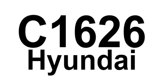 DTC C1626 Hyundai - Definição em inglês: Implausible Control Definição em Português: Controle - Implausível