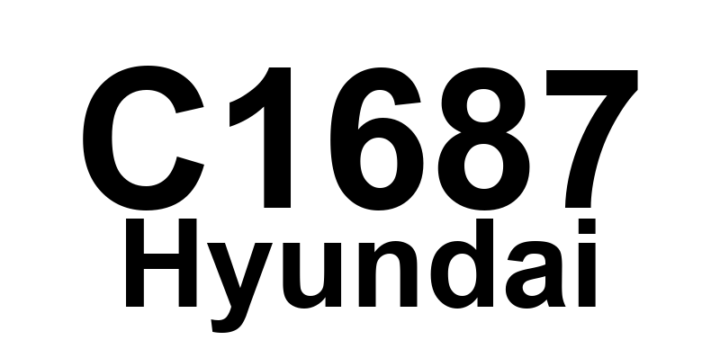 DTC C1687 Hyundai - Definição em inglês: CAN Time-out MDPS Definição em Português: MDPS - Tempo de resposta excedido na comunicação CAN