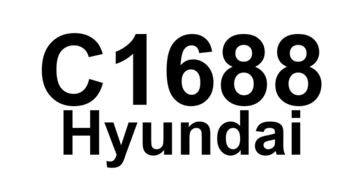 DTC C1688 Hyundai - Definição em inglês: MDPS Signal Error Definição em Português: Erro de Sinal do MDPS (Direção Assistida Elétrica).