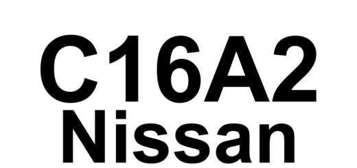 DTC C16A2 Nissan - Definição em inglês: EPS Motor Angle Sensor Initialization Definição em Português: Sensor de Ângulo do Motor da Direção Elétrica - Inicialização