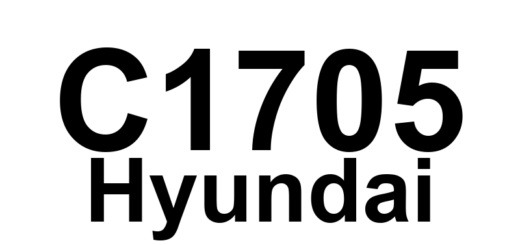 DTC C1705 Hyundai - Definição em inglês: EPS ECU Precharge Circuit Fault Definição em Português: Circuito de Pré-carga da ECU da Direção Elétrica - Falha Detectada