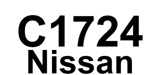 DTC C1724 Nissan - Definição em inglês: Battery Voltage of LF Transmitter Drops. Definição em Português: Tensão da Bateria do Transmissor LF - Queda Detectada.