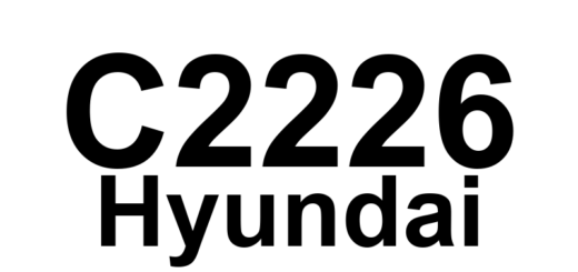 DTC C2226 Hyundai - Definição em inglês: Output Voltage Short to Battery or Short to Ground Definição em Português: Tensão de Saída - Curto para Bateria ou Curto para Terra