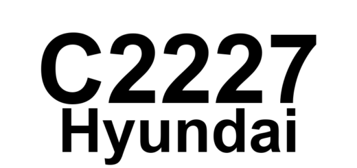 DTC C2227 Hyundai - Definição em inglês: Brake Disc Overheat Definição em Português: Disco de Freio - Superaquecimento