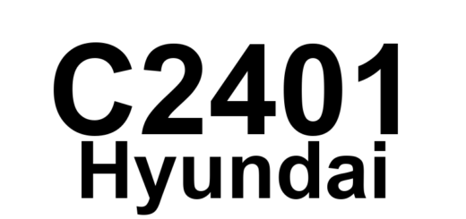 DTC C2401 Hyundai - Definição em inglês: EPS Motor circuit Definição em Português: Circuito do motor da direção elétrica - Falha detectada