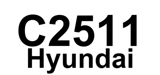 DTC C2511 Hyundai - Definição em inglês: Diagnostic (TPMS) Lamp Short Circuit to 12V Definição em Português: Lâmpada de Diagnóstico (TPMS) - Curto-circuito para 12V