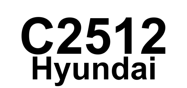 DTC C2512 Hyundai - Definição em inglês: Front Left LAMP open/short circuit Definição em Português: Lâmpada dianteira esquerda - Circuito aberto/curto-circuito