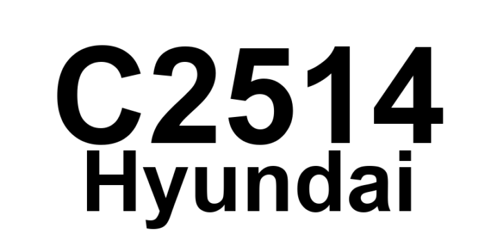 DTC C2514 Hyundai - Definição em inglês: Rear Left LAMP open/short circuit Definição em Português: Lâmpada Traseira Esquerda - Circuito Aberto/Curto-circuito