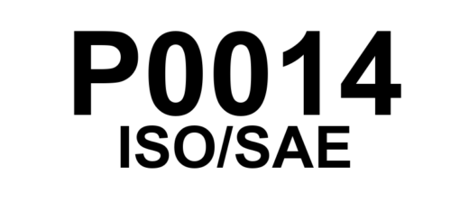 P0014 - "Posição do Comando de Válvulas 'B' - Sincronismo Adiantado ou Desempenho do Sistema (Banco 1)"