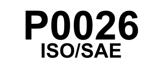 P0026 - "Eletroválvula de Controle da Válvula de Admissão - Circuito com Falha de Faixa ou Desempenho (Banco 1)"